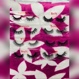 3D mink Lashes, wearable up to 15x with good care!